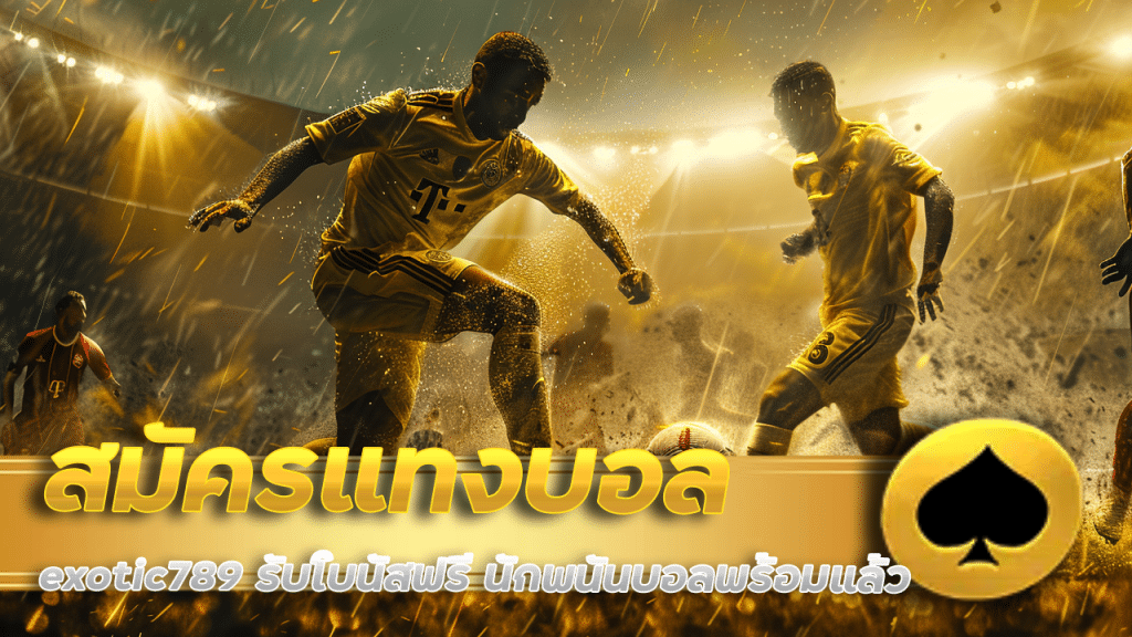 สมัครแทงบอล exotic789